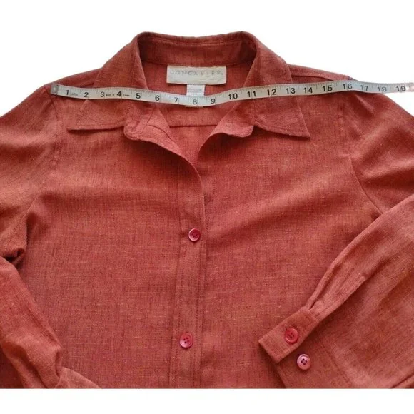 Doncaster Top Womens 10 Button Up - Picture 9 of 11